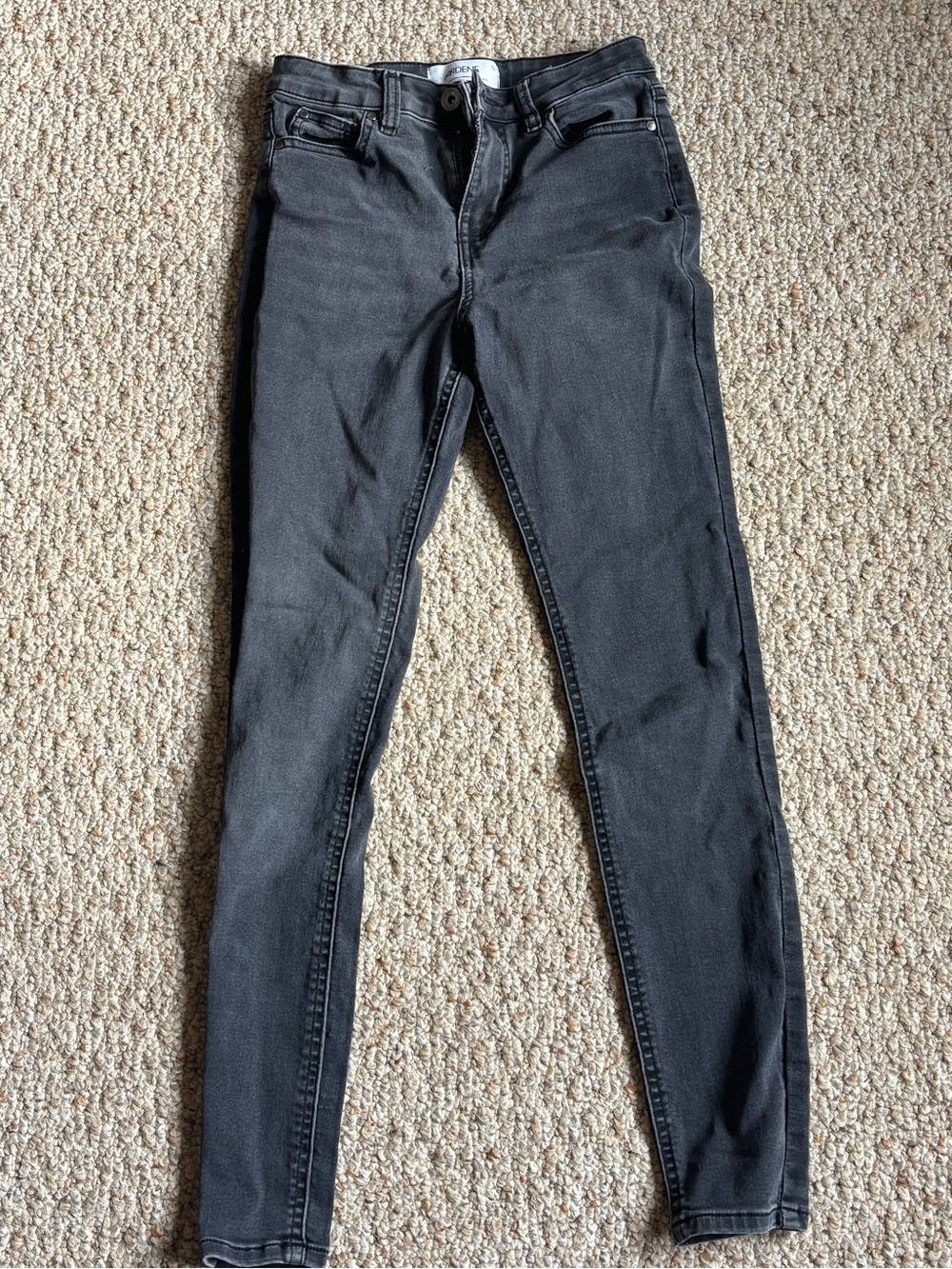 Ardene Black Skinny High-Rise Jeans
